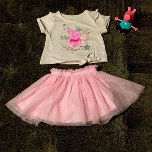 Peppa Pig 2- piece outfit
